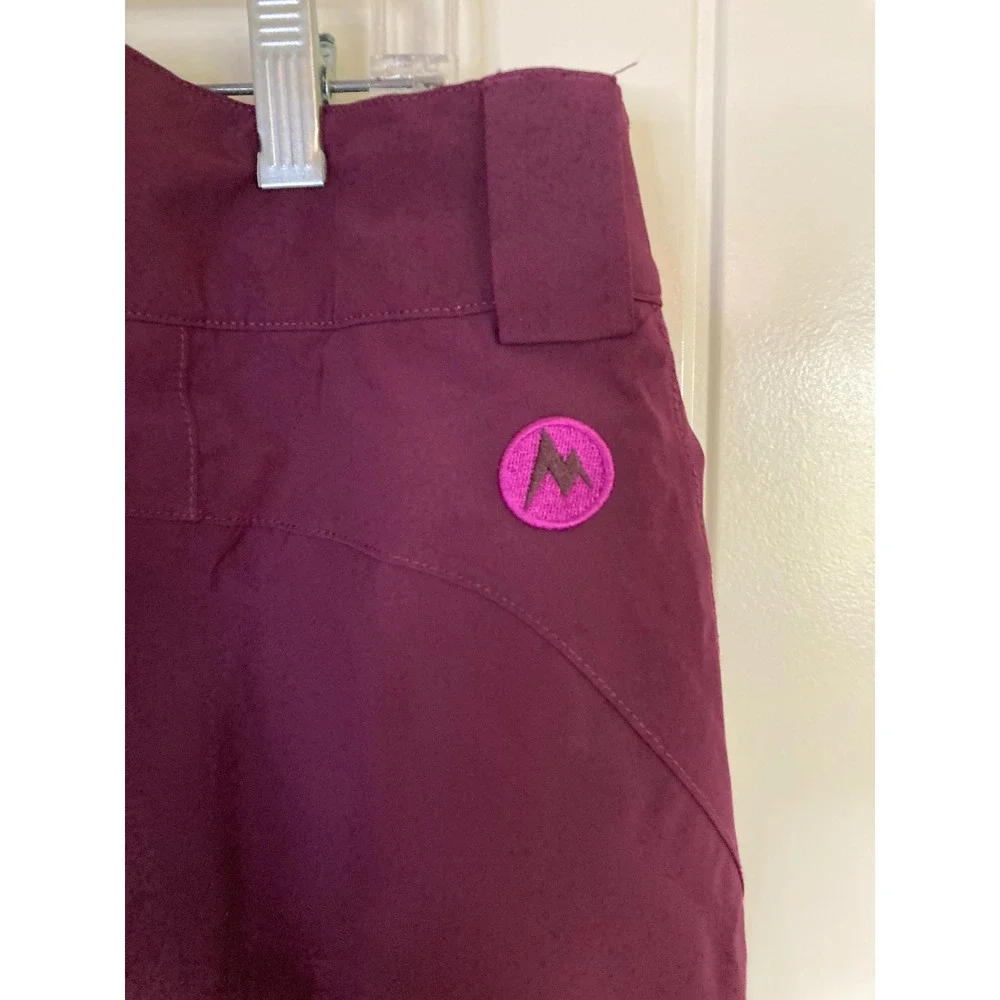 Marmot Womens Plum Purple Insulated Snow Ski Pants K76090 Size Large
